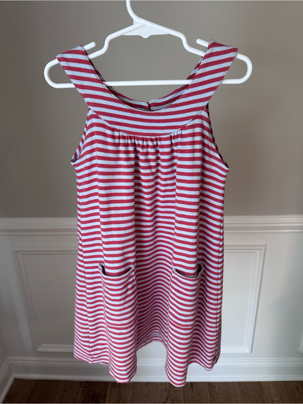 Bella Bliss Striped Scoop Neck Dress size 5